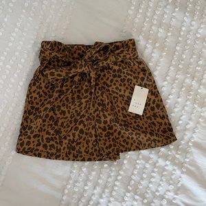 NWT Leopard Print Shorts